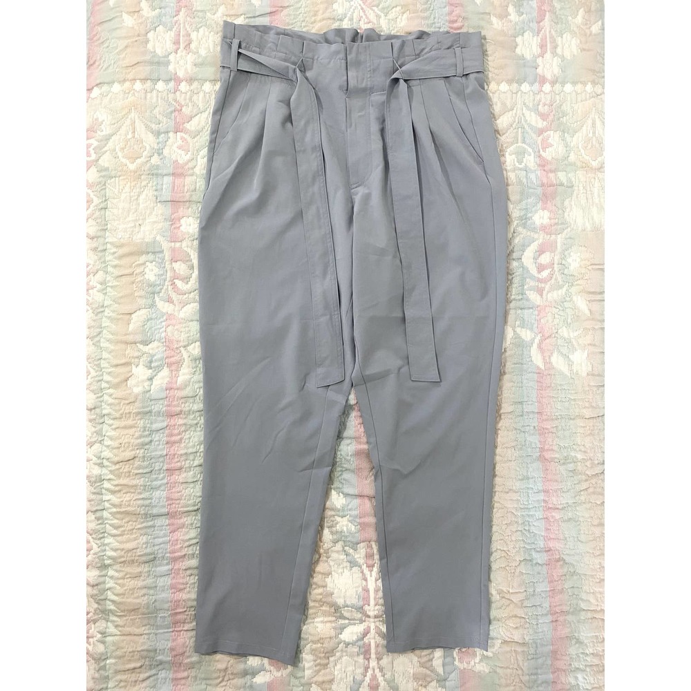 Jade & Ivory Gray Casual Tie Waist Pants